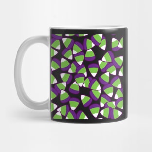 Spoopy Candy Corn Tile (Pink) Mug